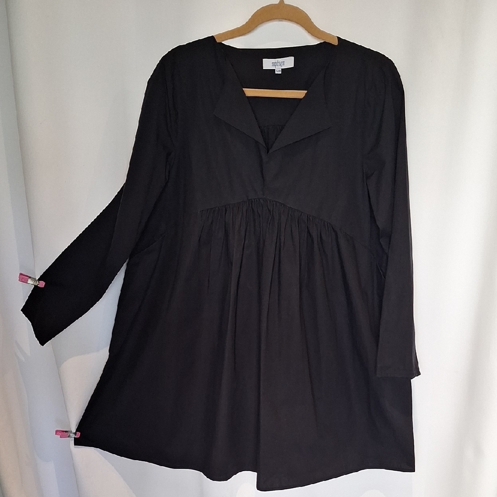 Snapdragon Babydoll Lagenlook Mini Dress Size S/M